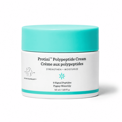 Drunk Elephant Protini Polypeptide Cream - Firming Moisturizer - Clean Clinical Skincare - Cruelty-Free - Dermatologist-Tested - Free of Essential Oils, Silicones, and Fragrance